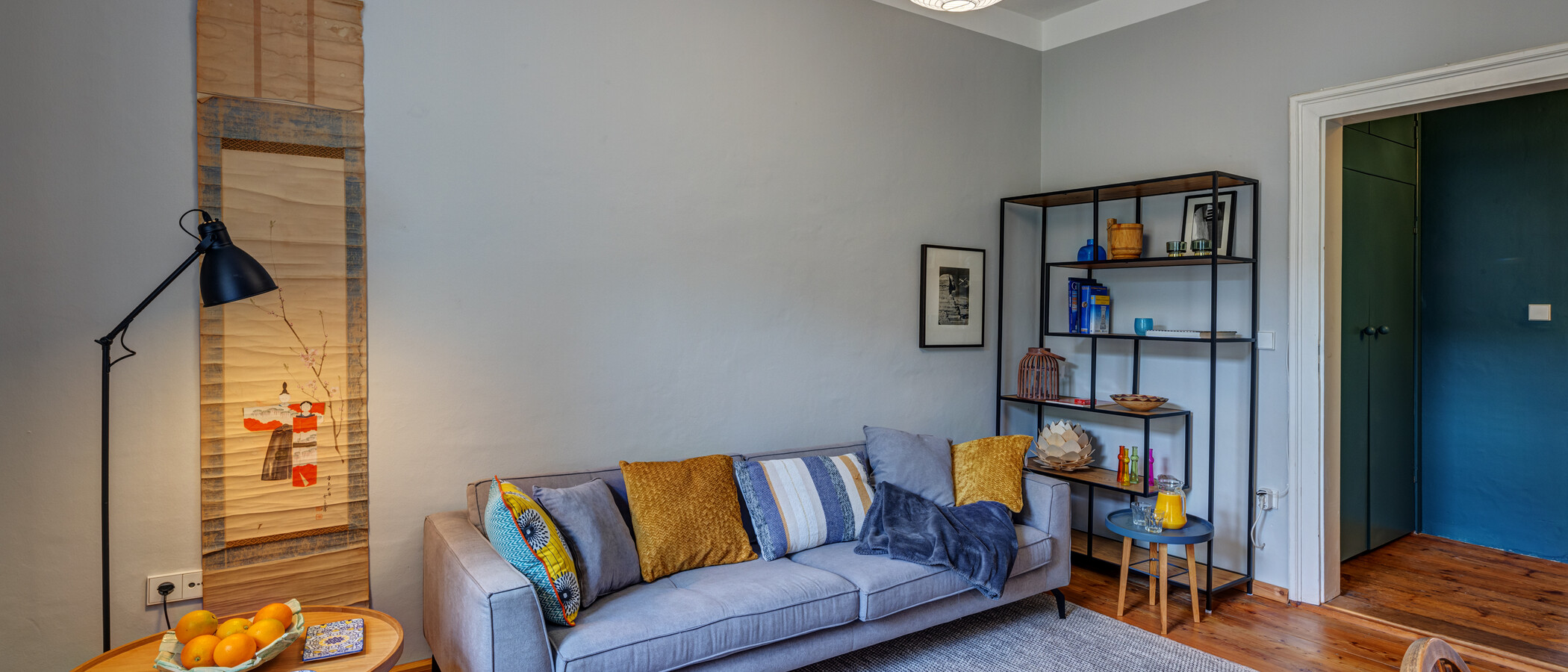 Ravna stran München Untergiesing 02 Dnevni prostor 13977