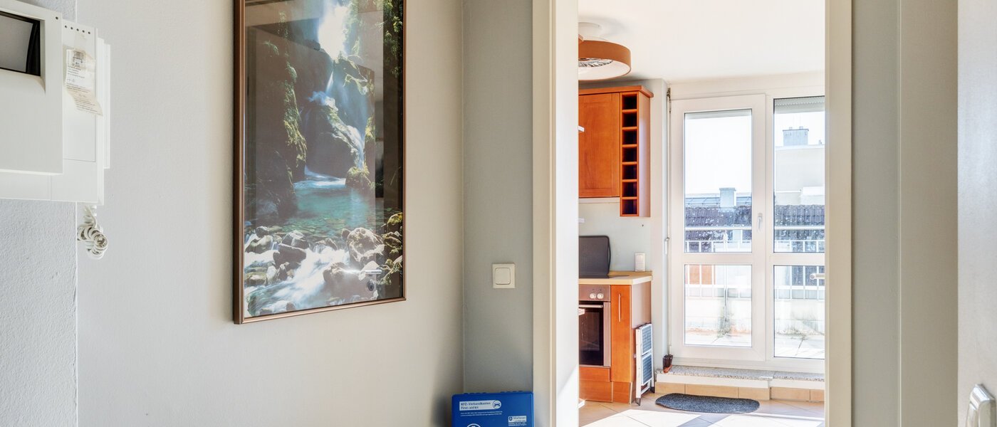 옥상 테라스 플랫 München Neuhausen 02 복도/복도 13988