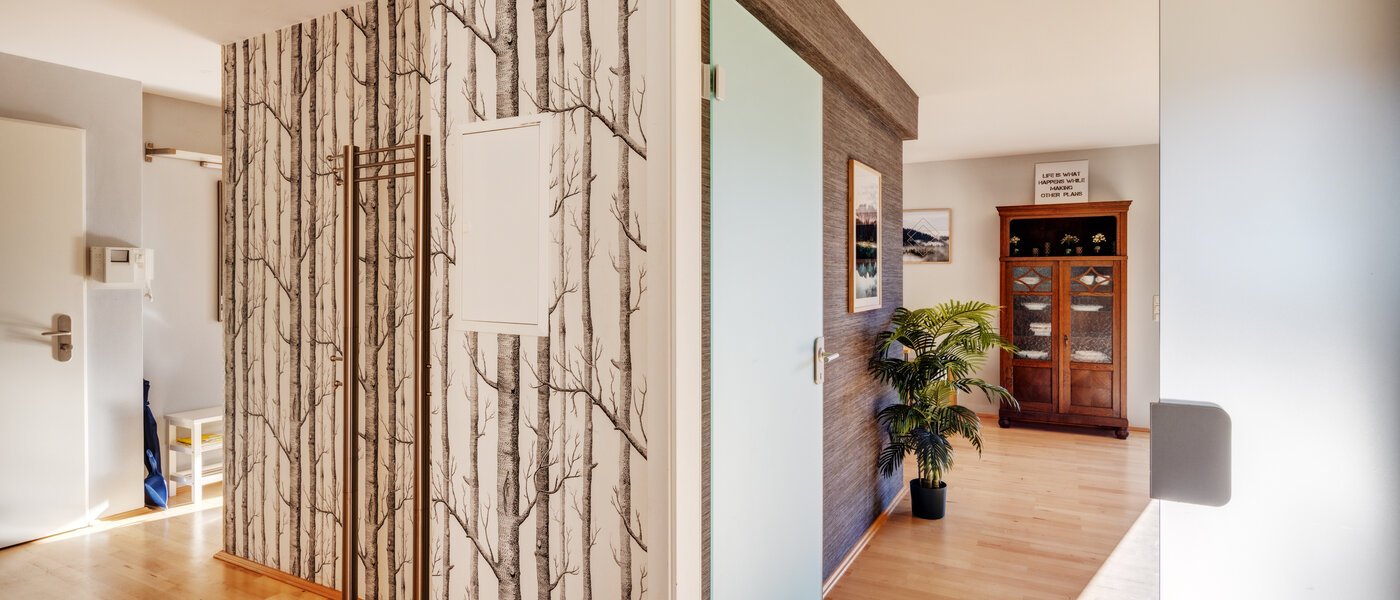 옥상 테라스 플랫 München Neuhausen 03 복도/복도 13988