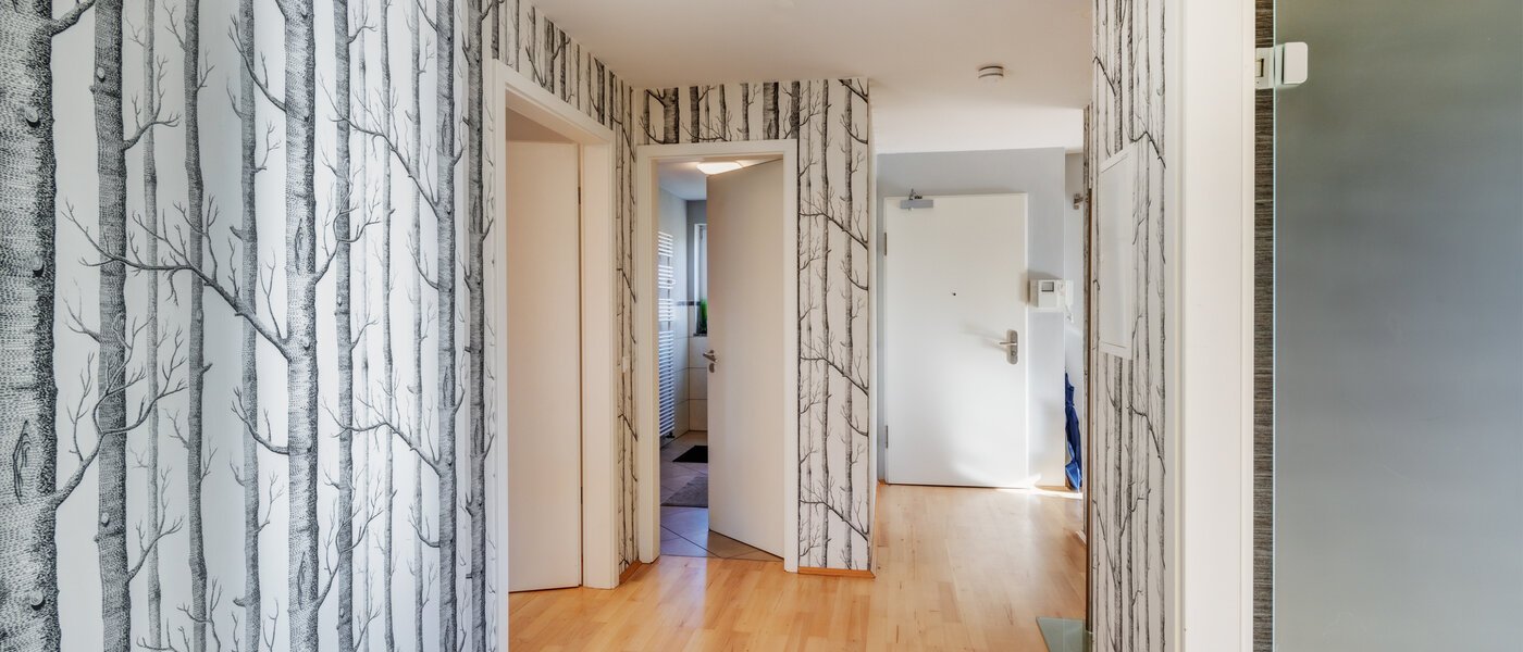 옥상 테라스 플랫 München Neuhausen 04 복도/복도 13988