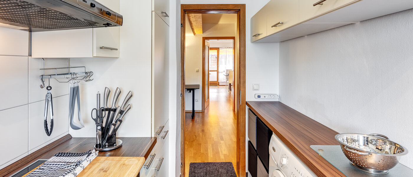 Płaski München Schwabing-West (rund um den Bonner Platz) 02 Kuchnia 13991