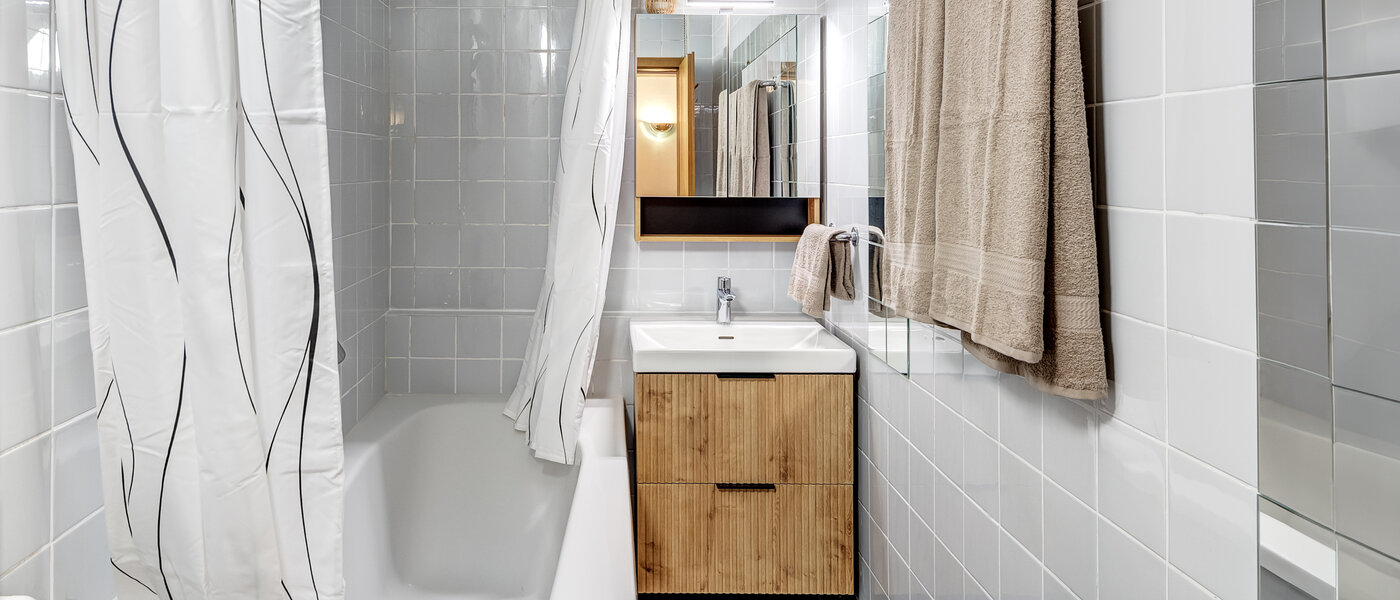 Płaski München Schwabing-West (rund um den Bonner Platz) 01 Łazienka 13991