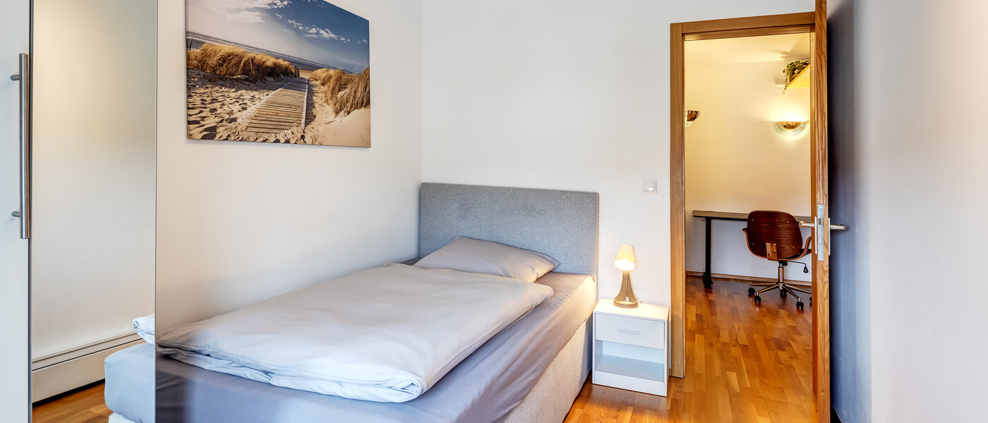 Płaski München Schwabing-West (rund um den Bonner Platz) 02 2. sypialnia 13991