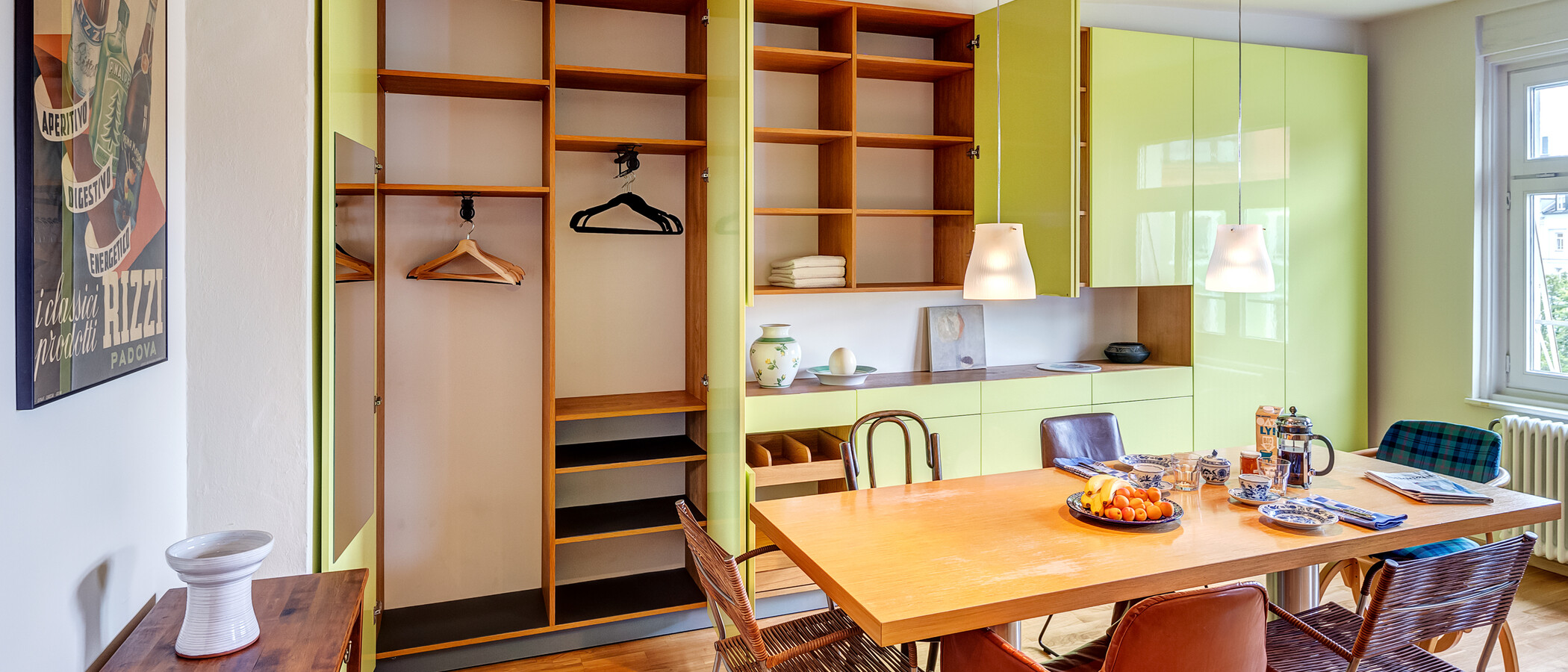 Maisonette galéria lakás München Glockenbachviertel 05 Konyha 13995
