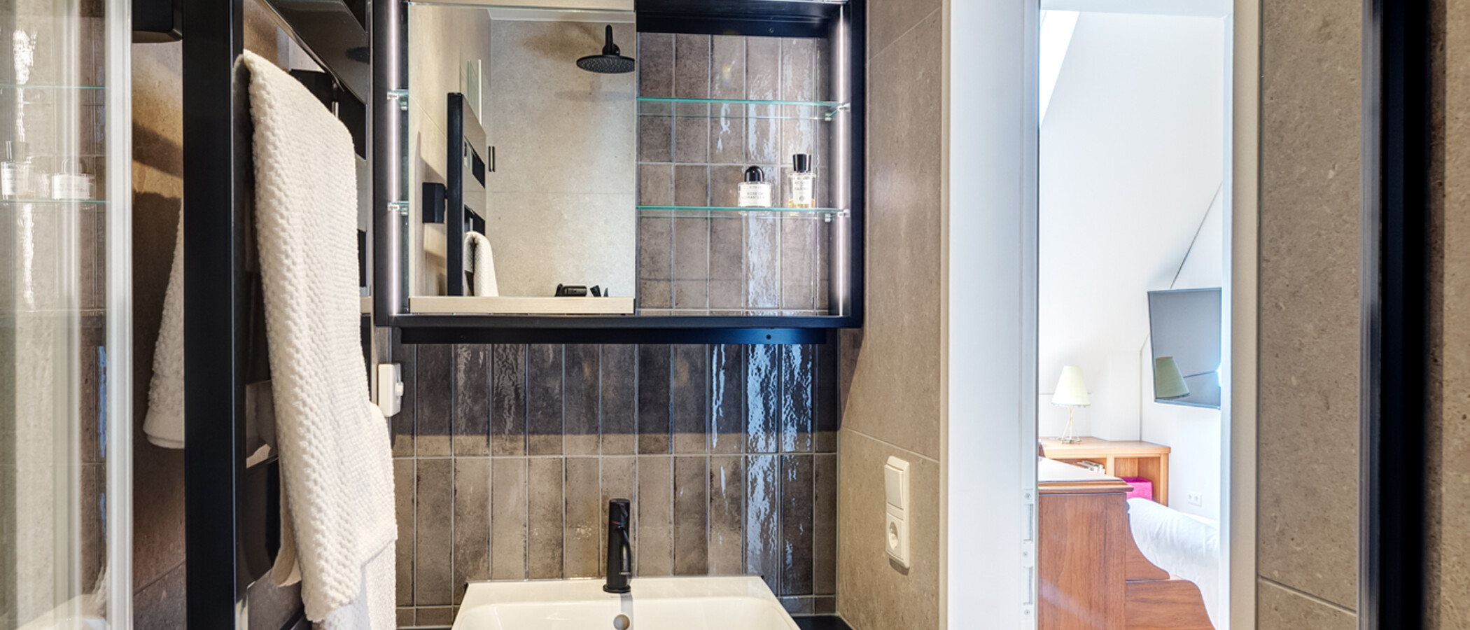 Maisonette galéria lakás München Glockenbachviertel 02 Fürdőszoba 13995