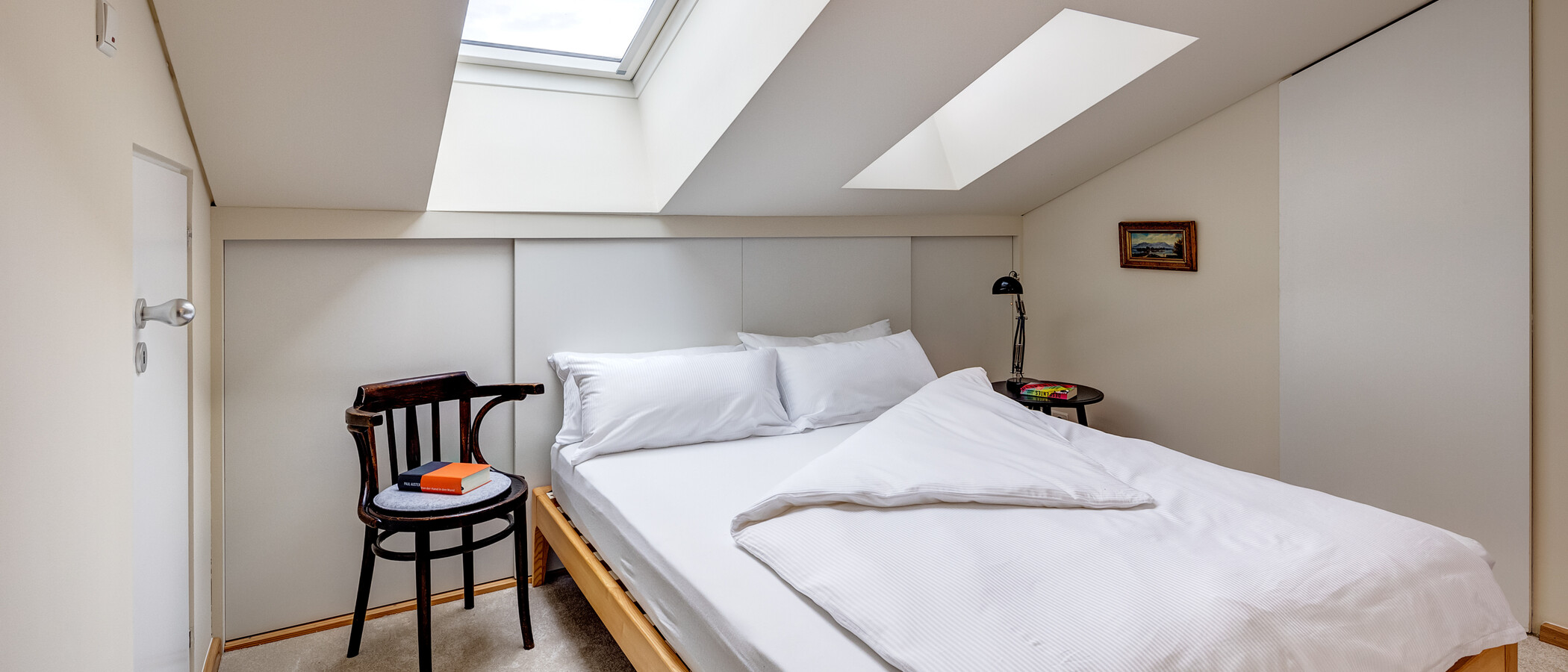 Maisonette galéria lakás München Glockenbachviertel 01 Alvóhely 13995