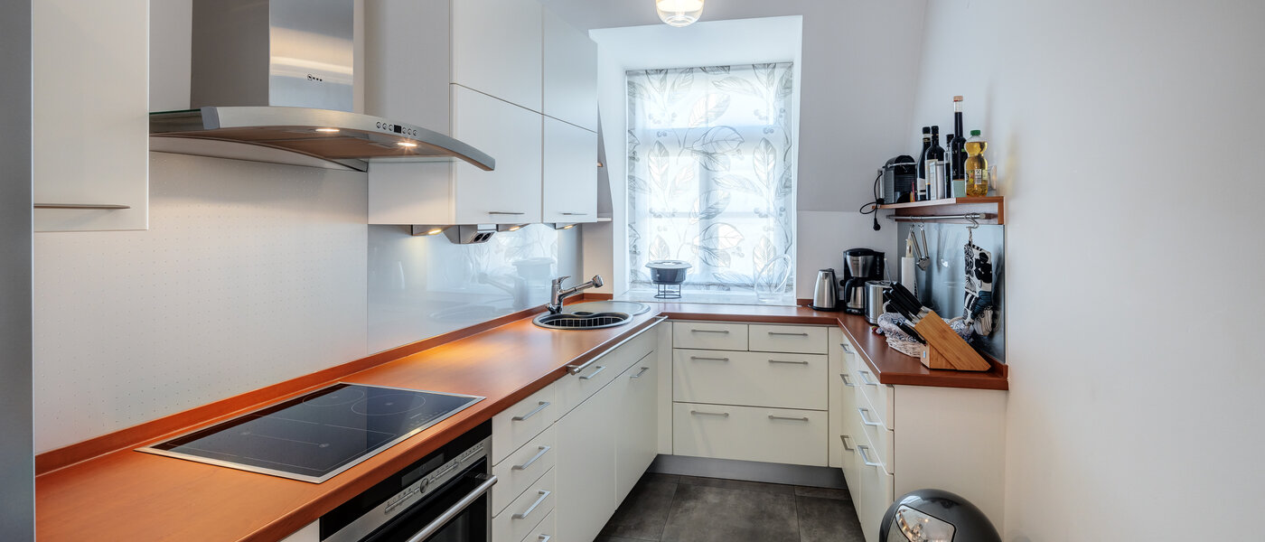 Mieszkanie typu maisonette München Lehel 01 Kuchnia 14018