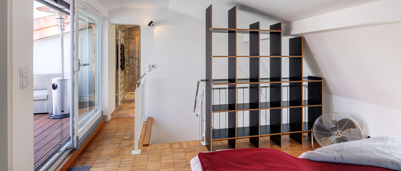 Mieszkanie typu maisonette München Lehel 04 Sypialnia 14018