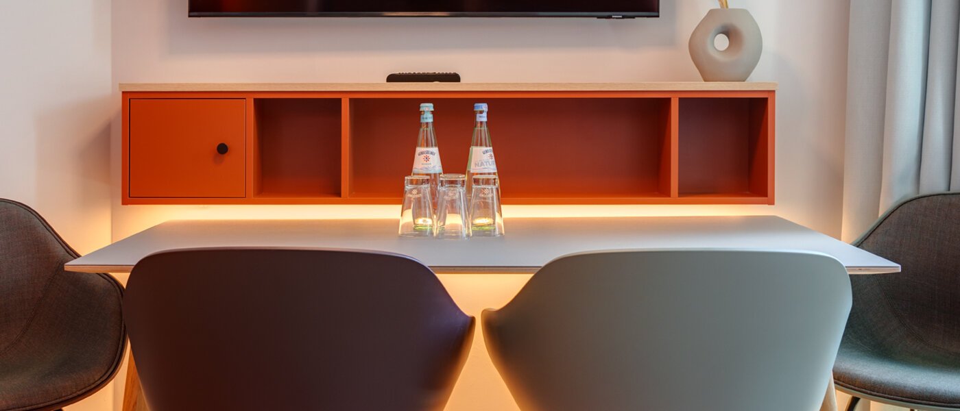 플랫 Unterföhring 03 거실 공간 14036