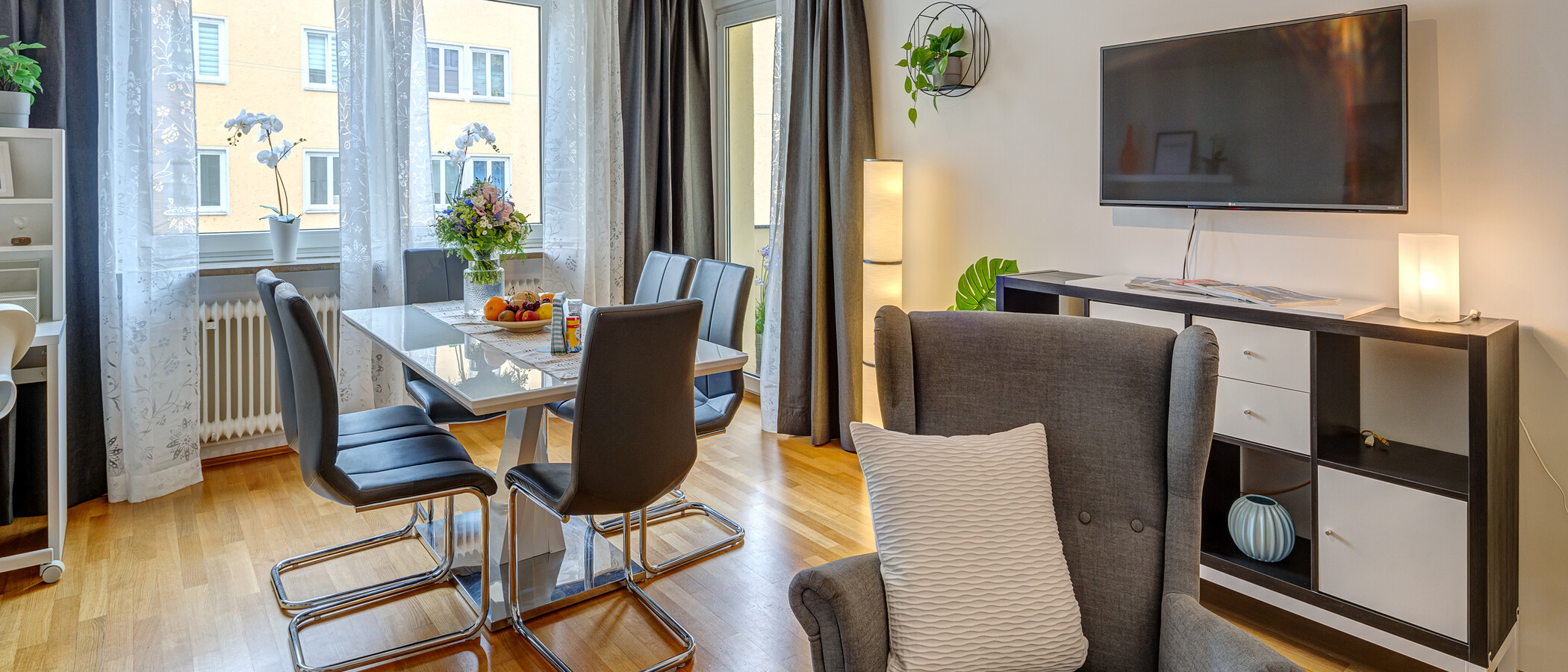 Ploché München Lehel 02 Obývací prostor 14040