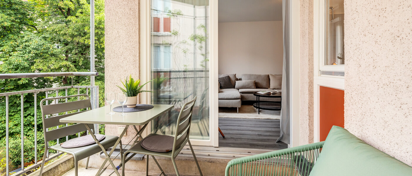 Плоский München Lehel 01 Балкон 14051