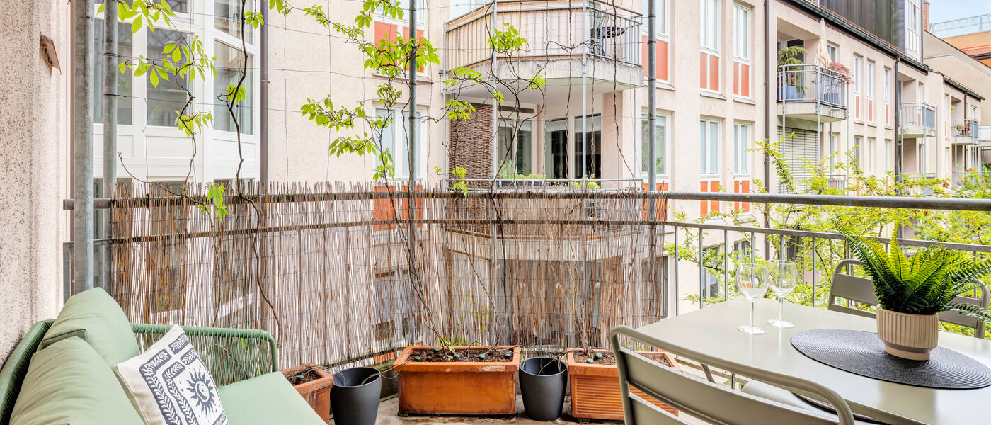 Плоский München Lehel 04 Балкон 14051