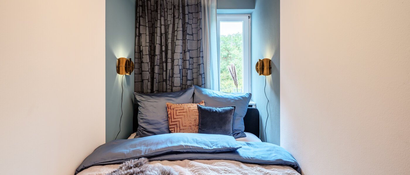 Плоский München Lehel 01 Спальня 14051