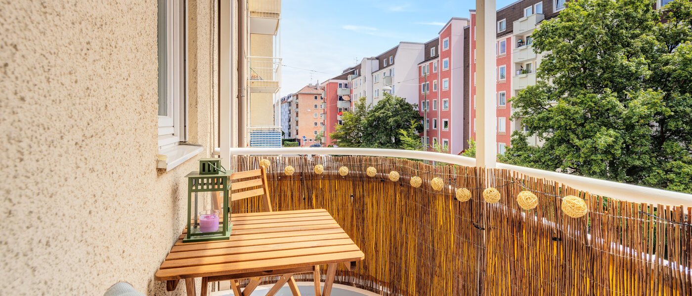 Flat München Obergiesing 01 Balkong 14058