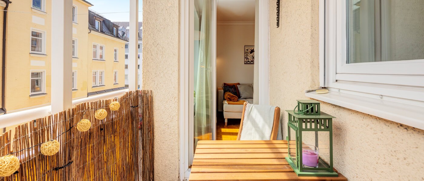 Flat München Obergiesing 02 Balkong 14058