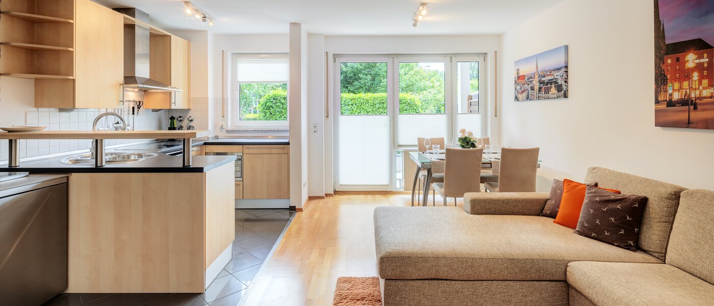 Flat München Daglfing 04 Stue og oppholdsrom 14078