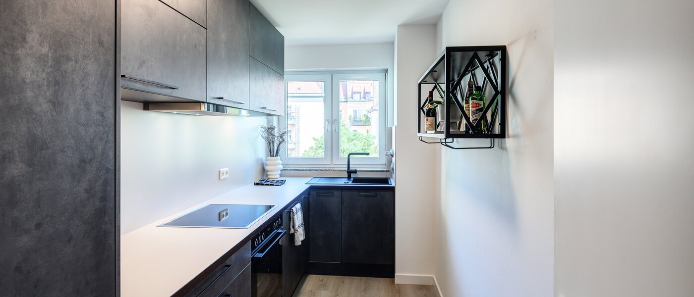 Flad München Neuhausen 01 Køkken 14083