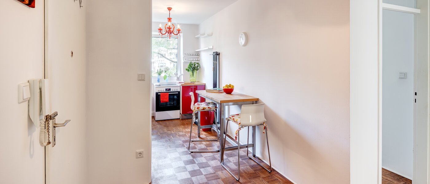 Lapos München Schwabing-West 01 Folyosó/folyosó 14090