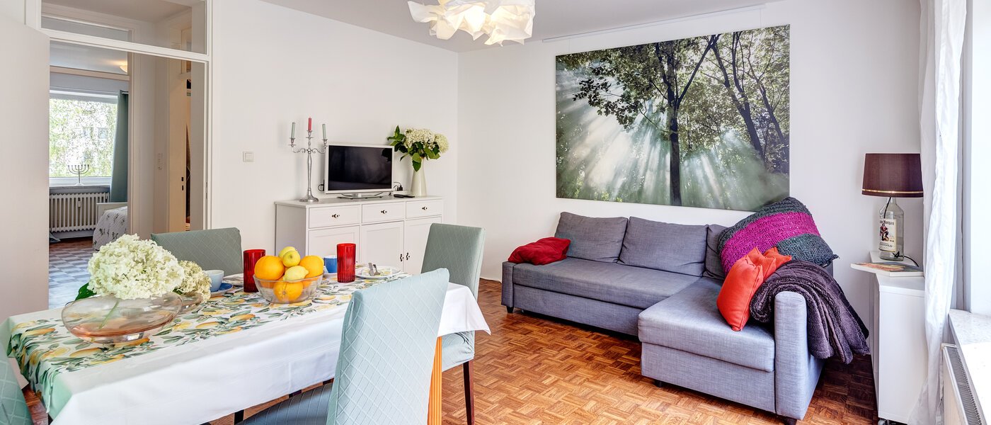 Ploché München Schwabing-West 01 Obývacia časť 14090