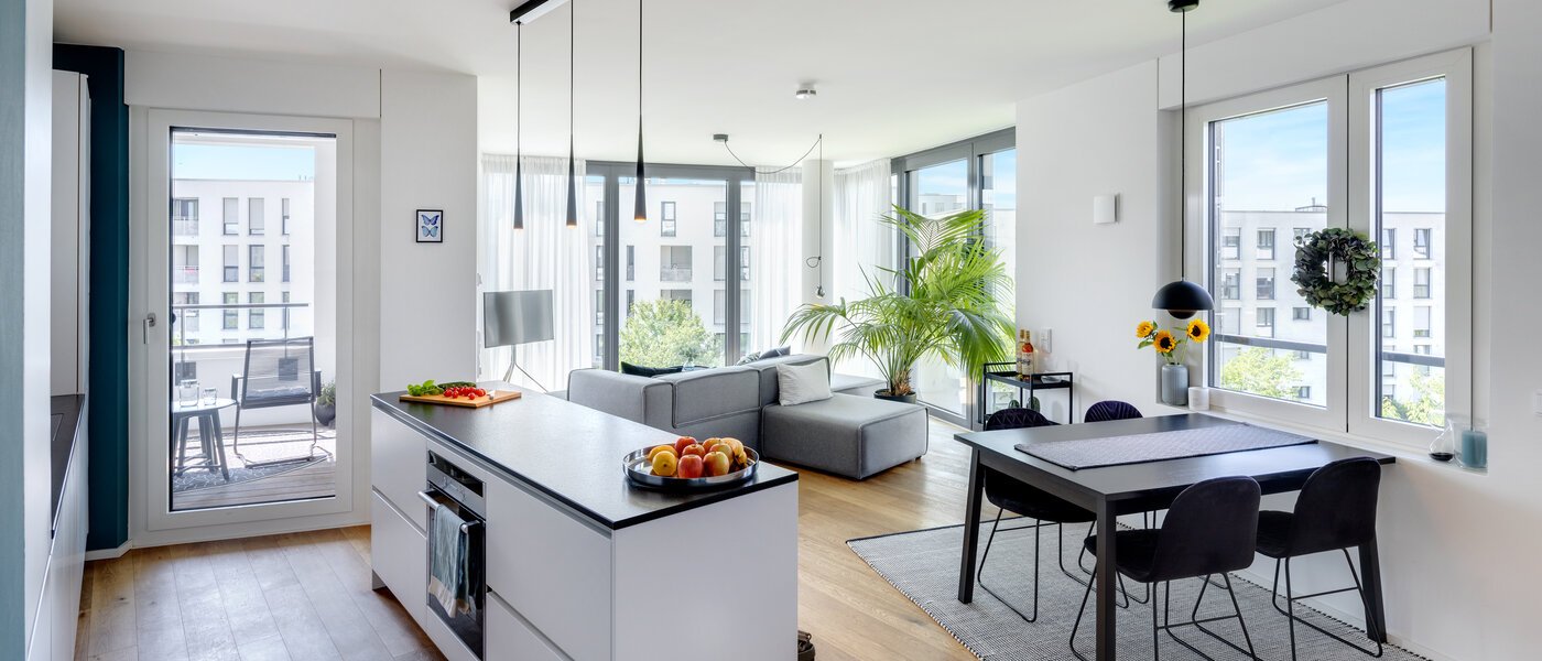 플랫 München Obersendling 03 주방 14091