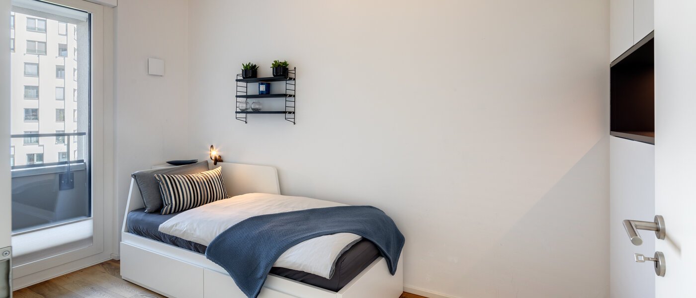 플랫 München Obersendling 01 2번째 침실 14091