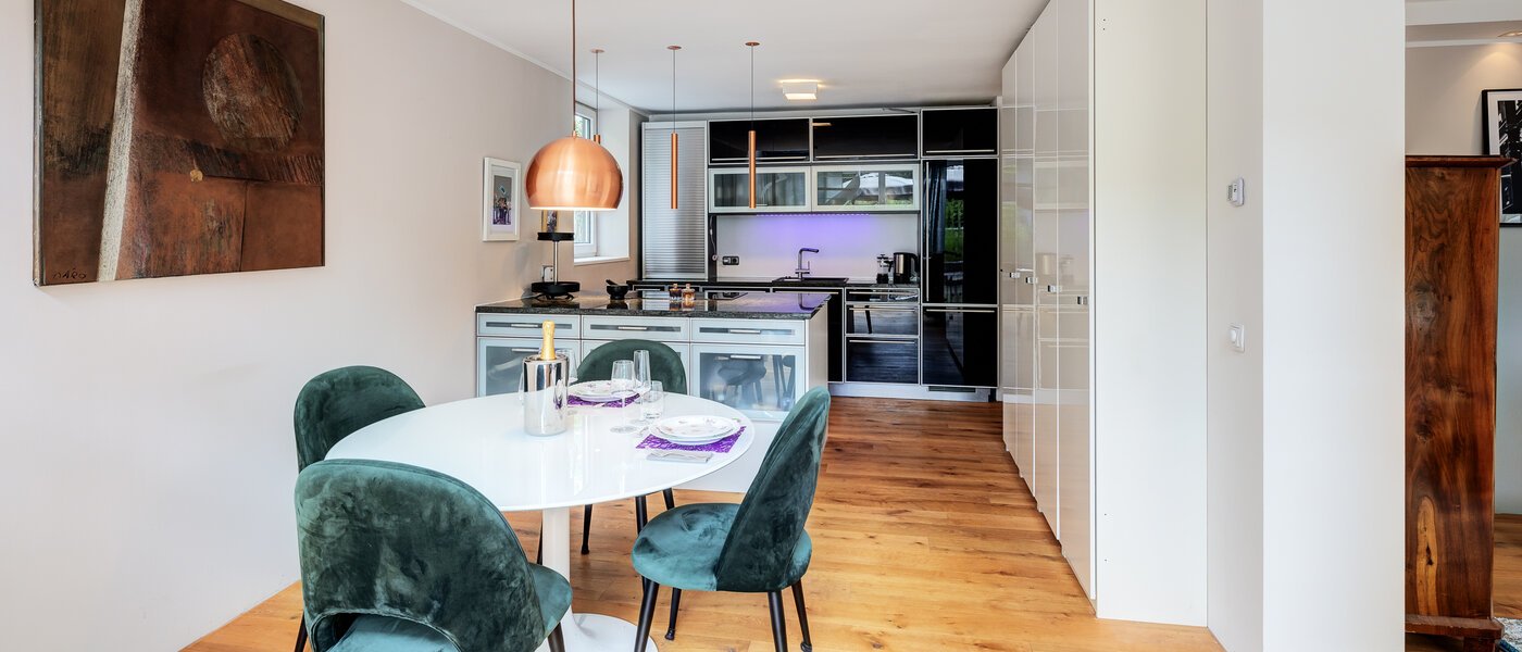 메조넷 플랫 München Solln 03 식사 공간 14111