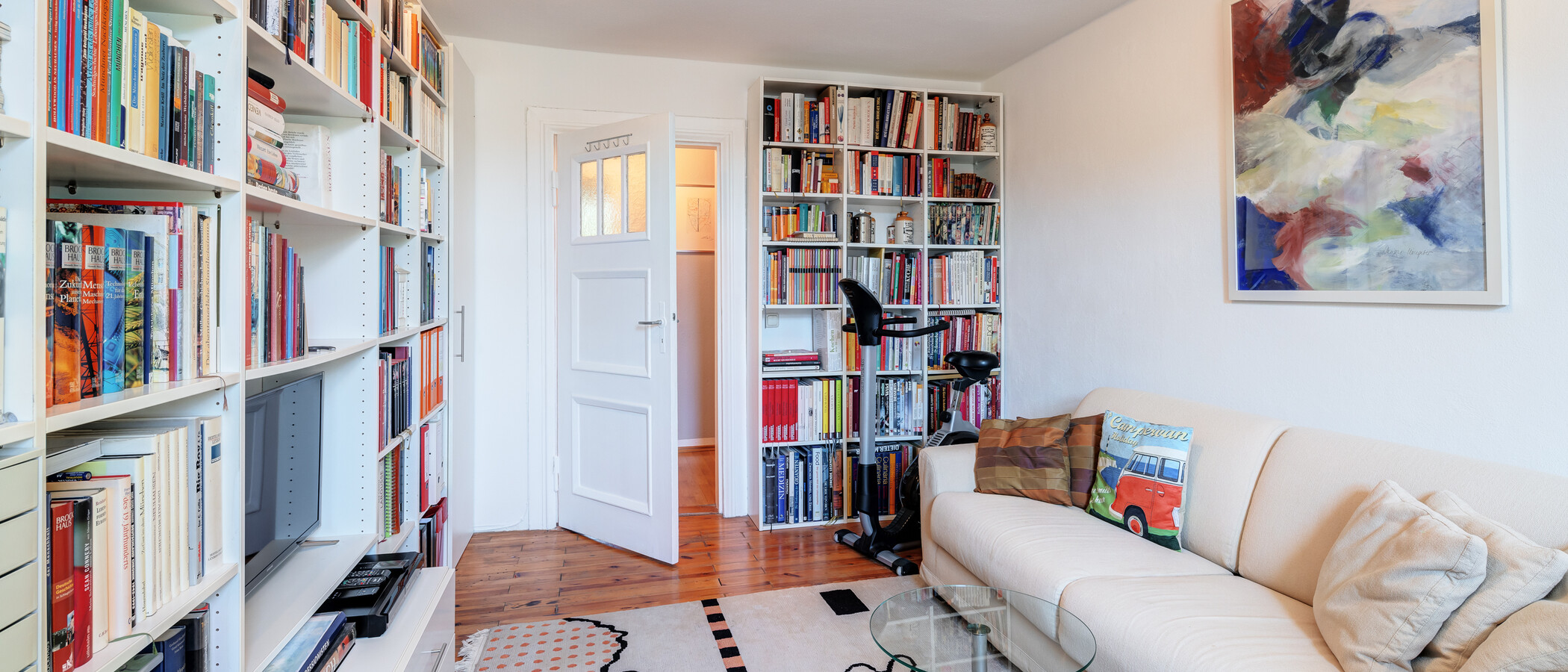 Podkrovný byt München Neuhausen 02 Pracovňa/izba pre hostí 14119