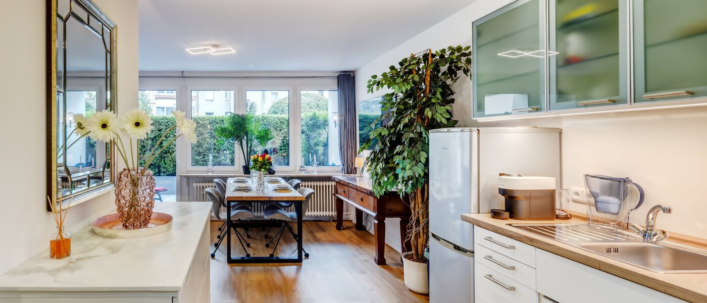 Плоский München Mittersendling 02 Кухня 14157