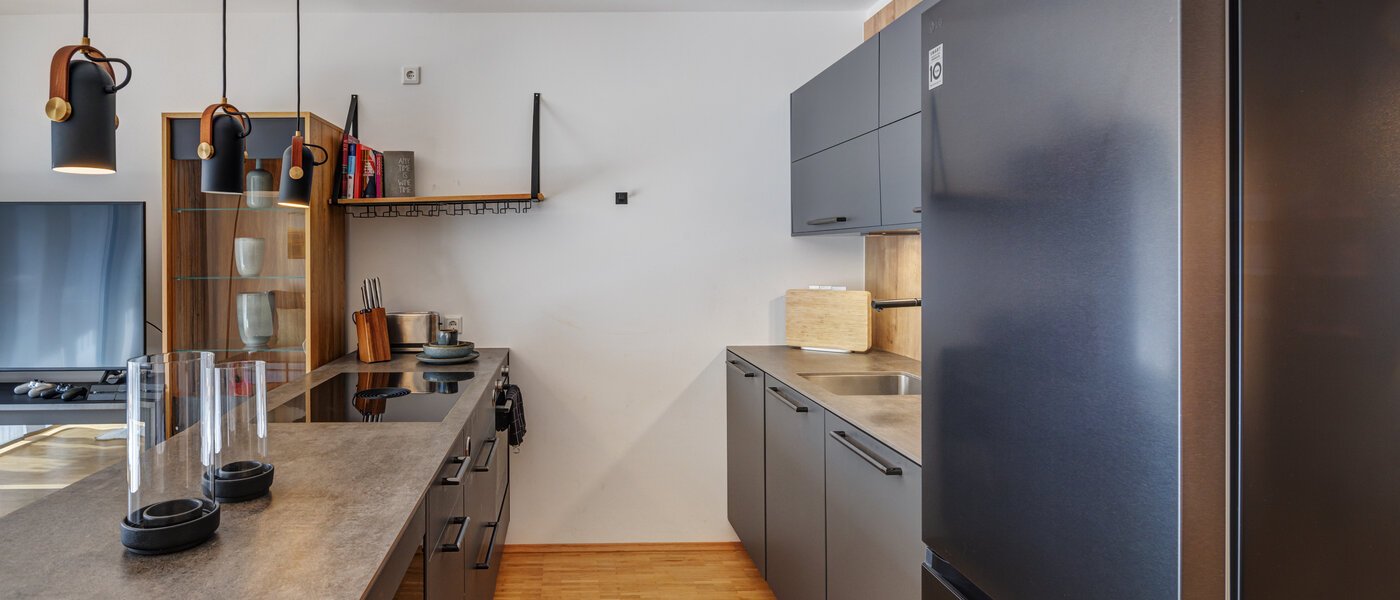 Flad München Neuperlach 02 Køkken 14160