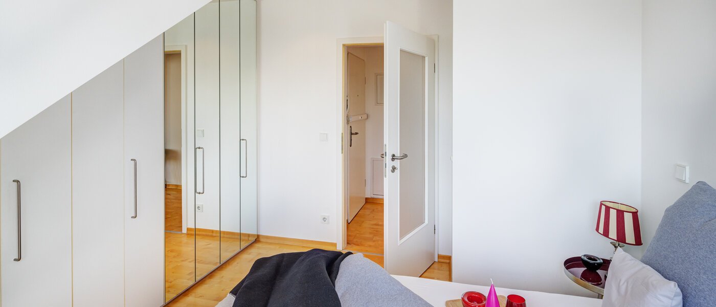 Mansardă plată München Bogenhausen 03 Dormitor 14171