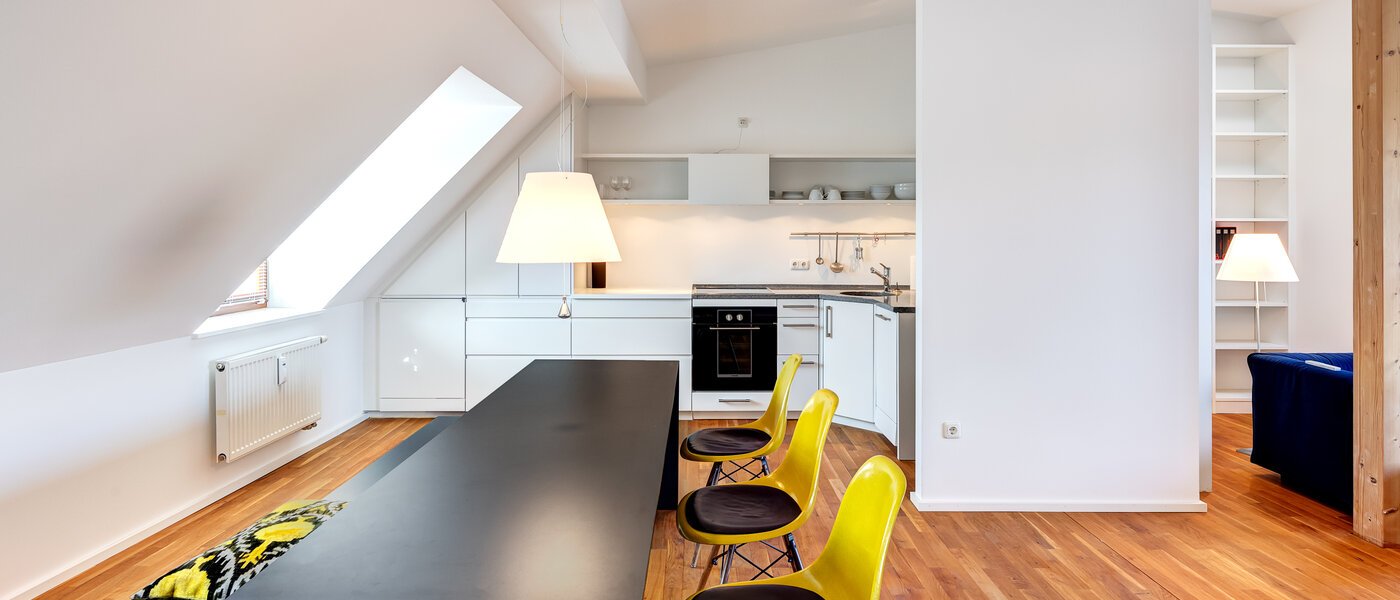 다락방 평면 München Isarvorstadt 01 주방 14172