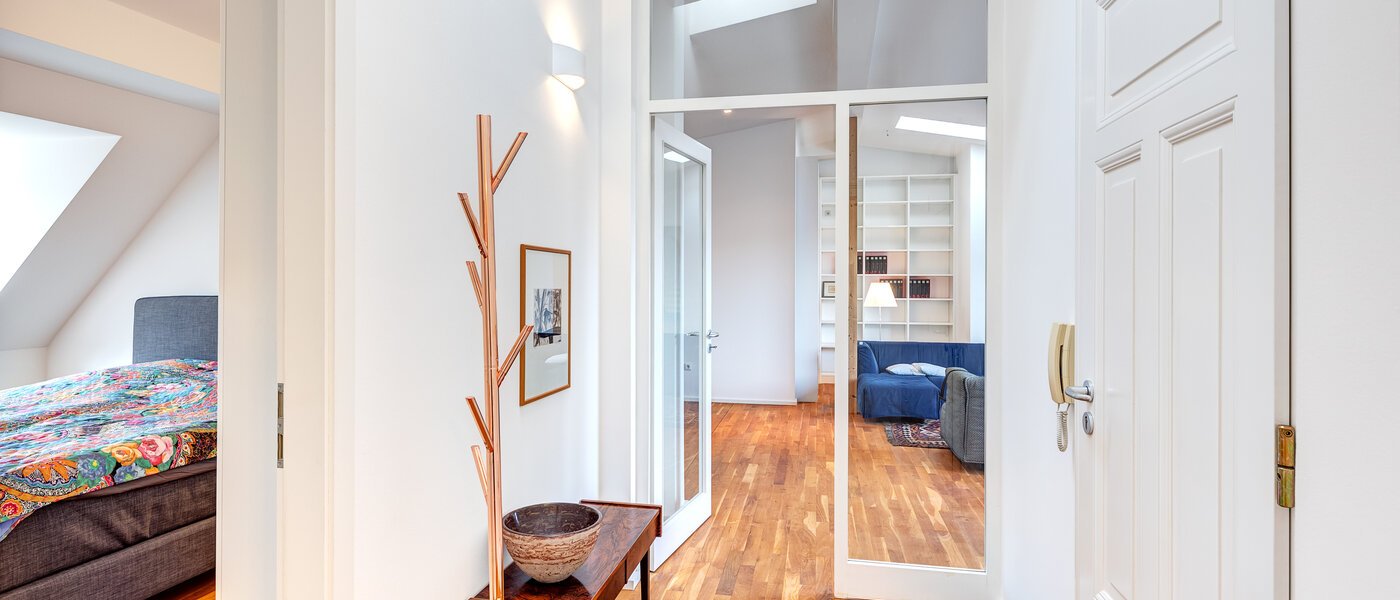 다락방 평면 München Isarvorstadt 01 복도/복도 14172