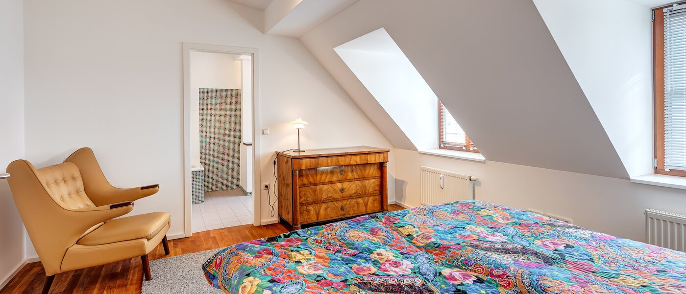 다락방 평면 München Isarvorstadt 02 침실 14172