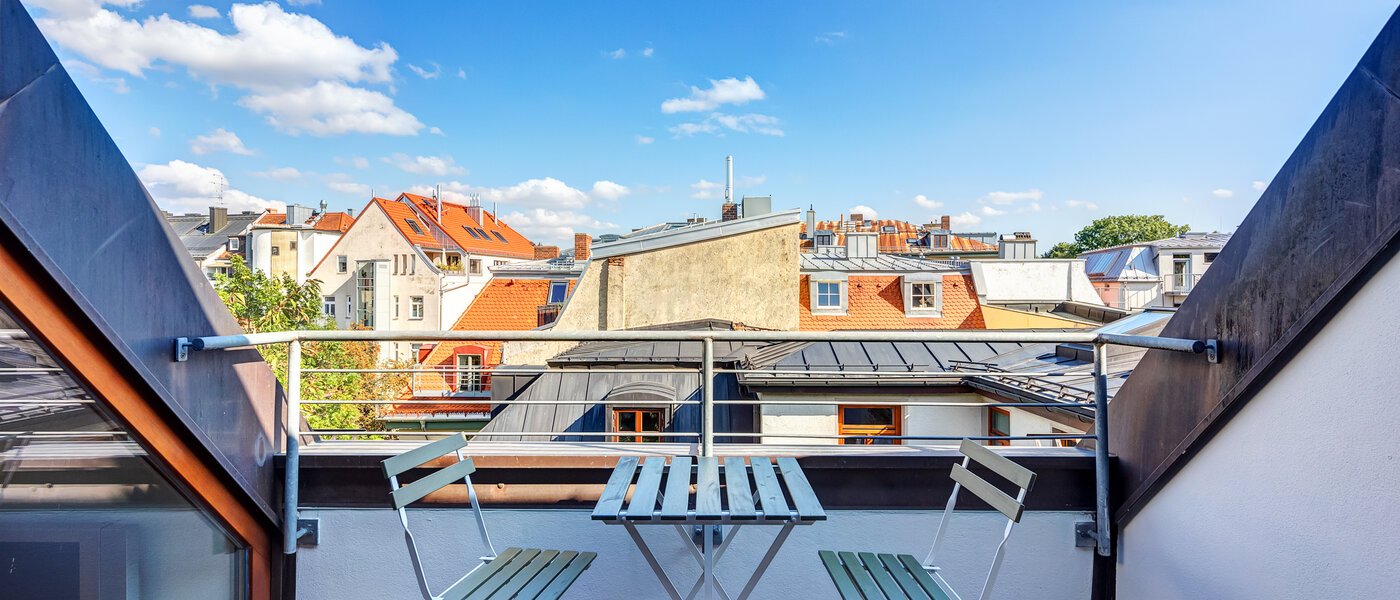 다락방 평면 München Isarvorstadt 01 옥상 테라스 14172