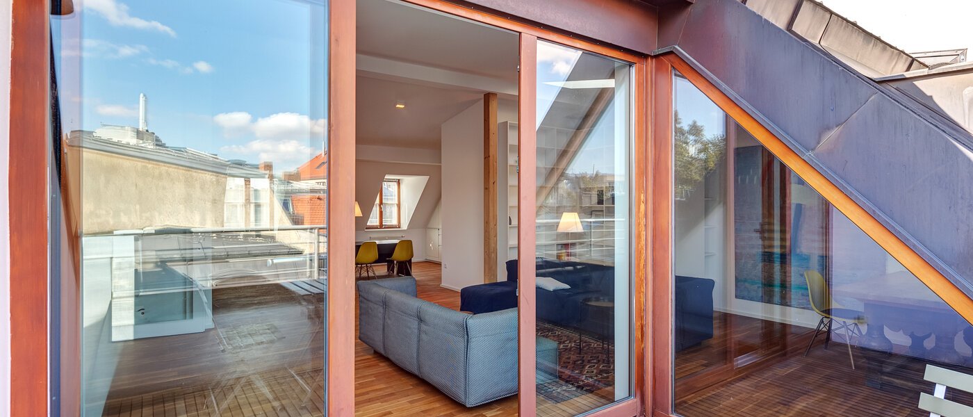 다락방 평면 München Isarvorstadt 02 옥상 테라스 14172