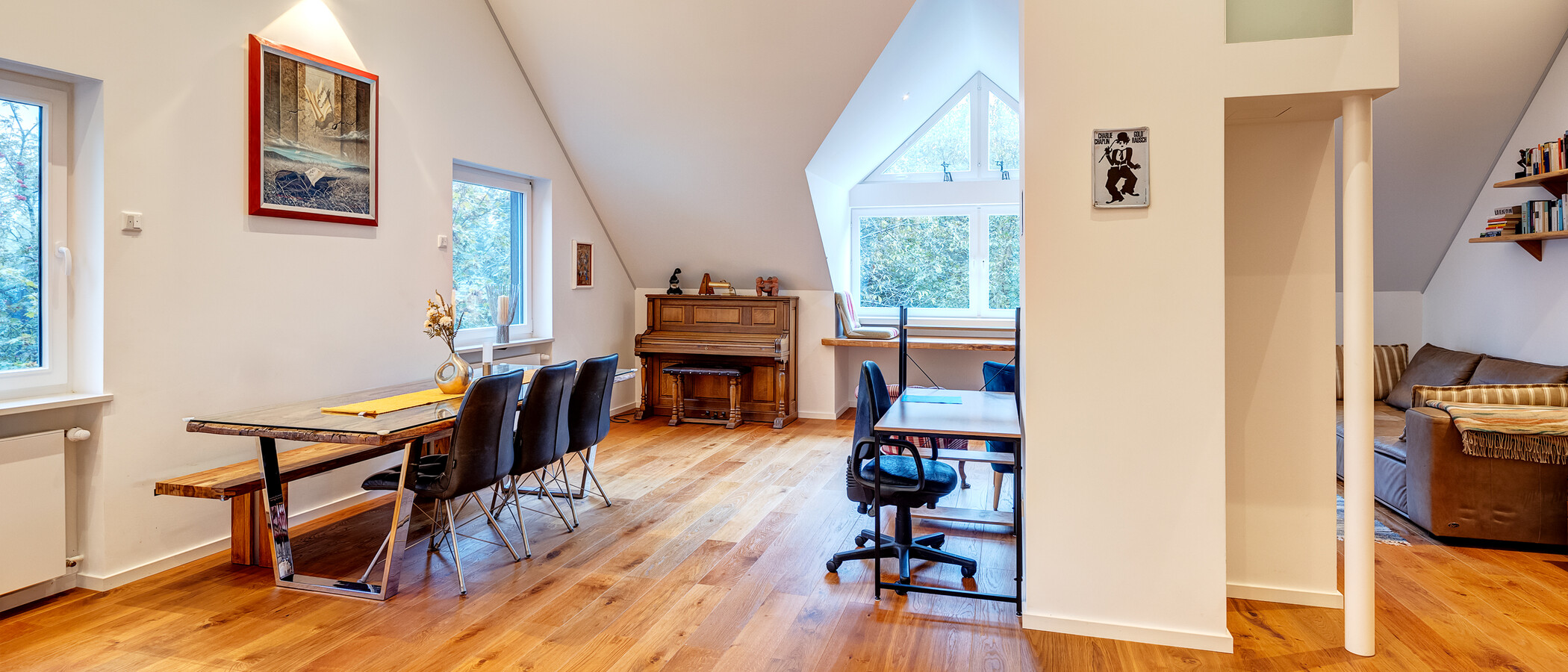 Maisonnette München Solln 01 Leefruimte 14193