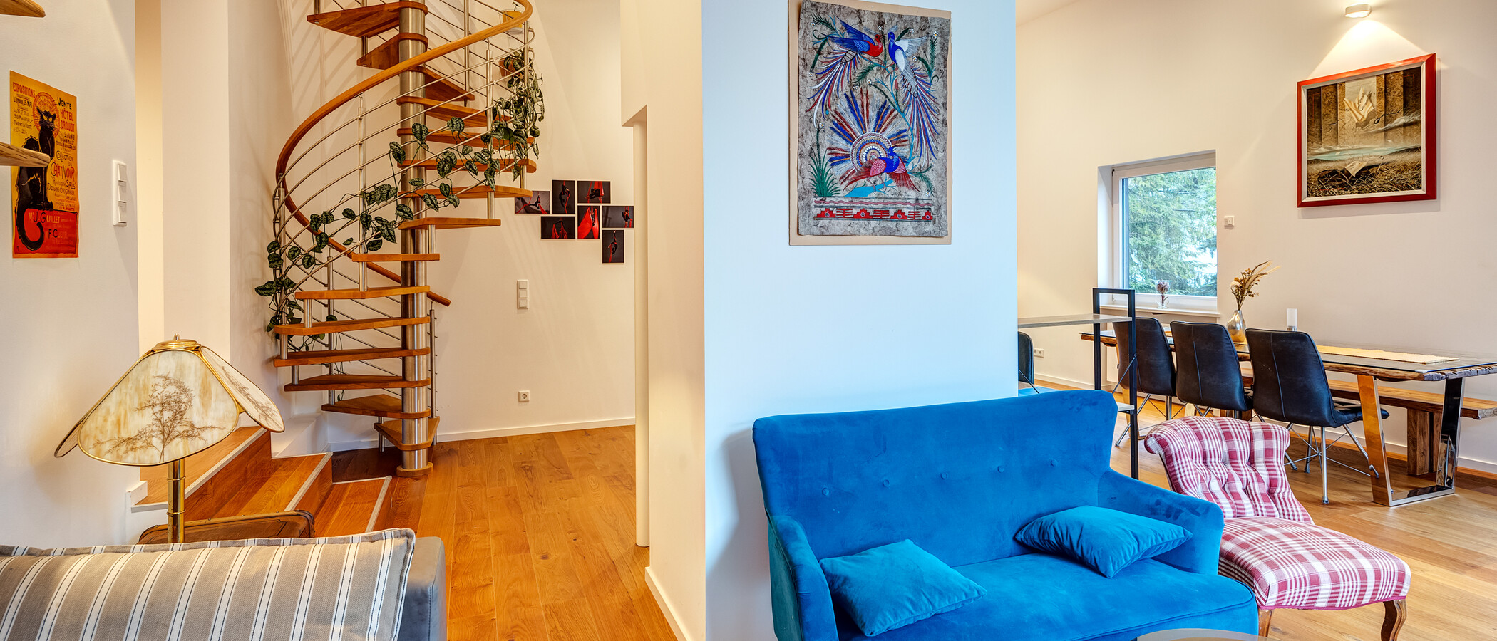 Maisonnette München Solln 07 Leefruimte 14193