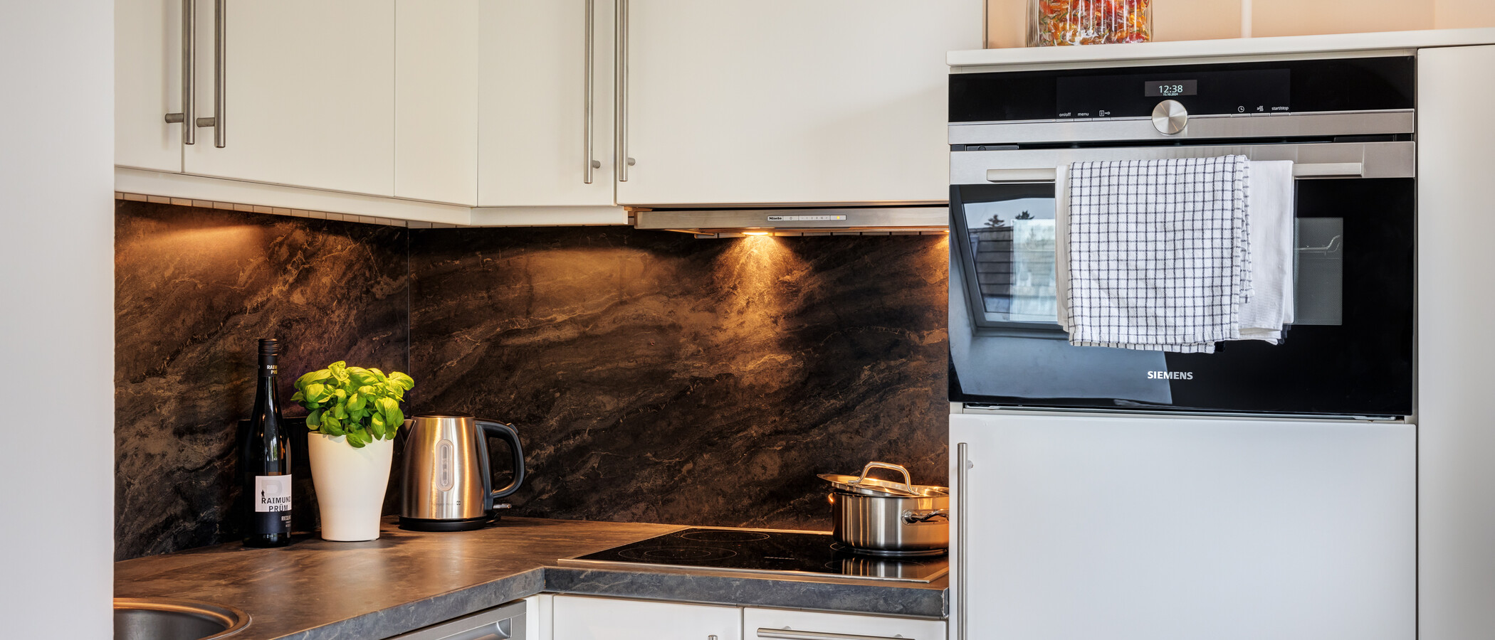 Çatı teraslı daire München Großhadern 02 Mutfak 14211