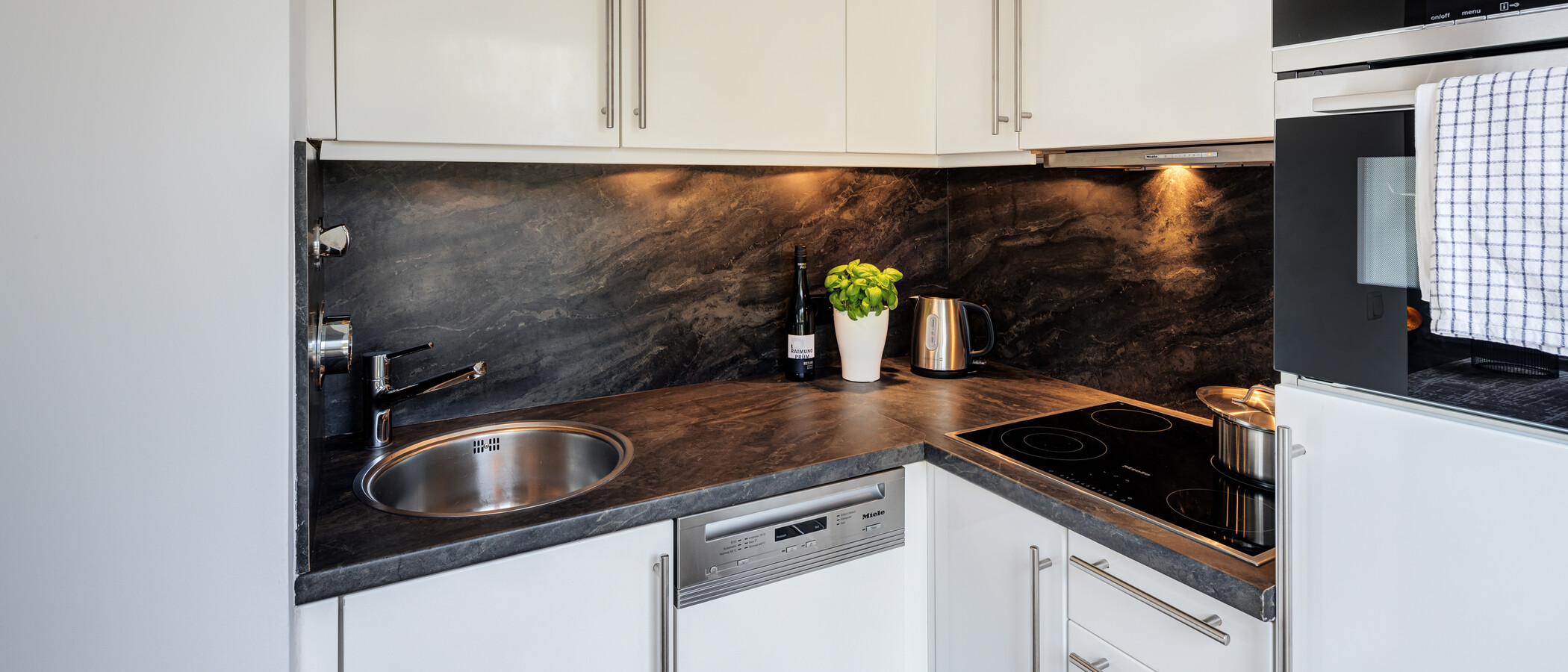 Çatı teraslı daire München Großhadern 03 Mutfak 14211