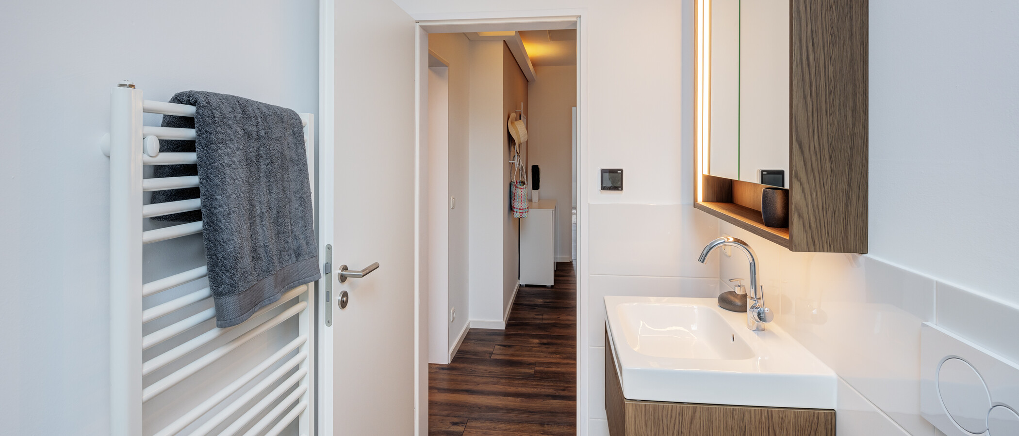Çatı teraslı daire München Großhadern 03 Banyo 14211