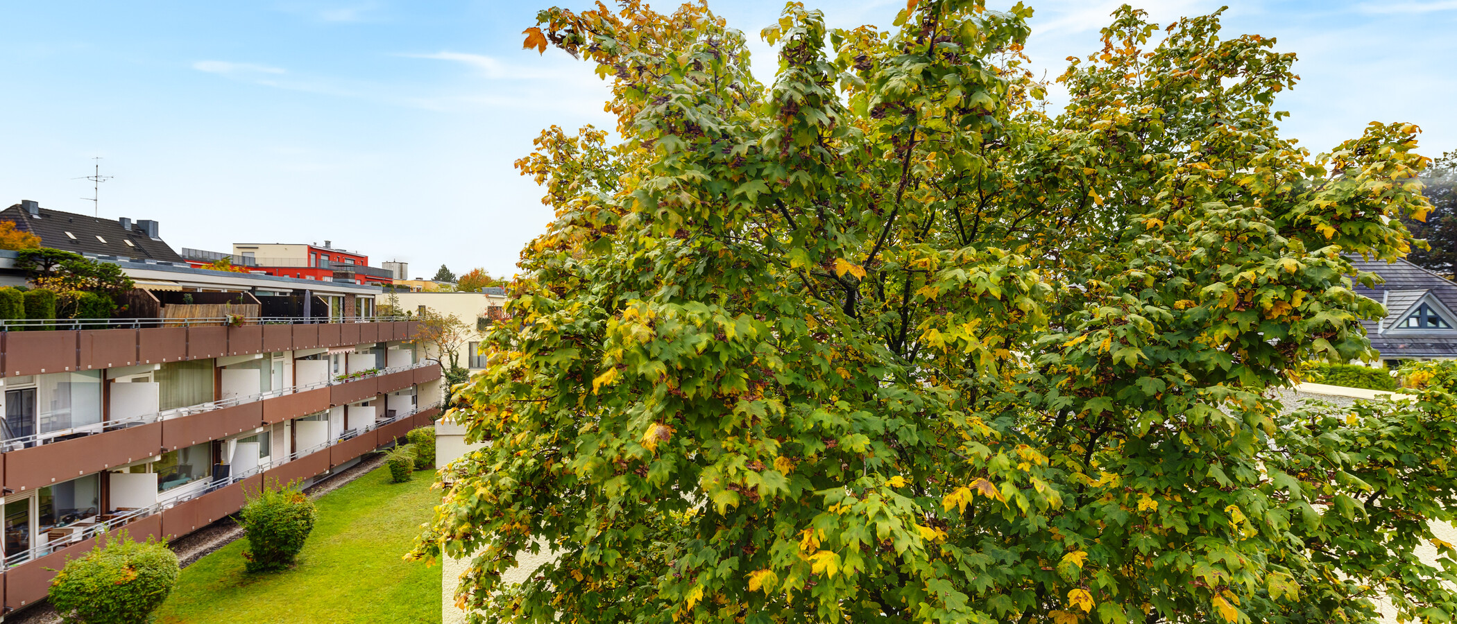 Çatı teraslı daire München Großhadern 02 Görünüm 14211