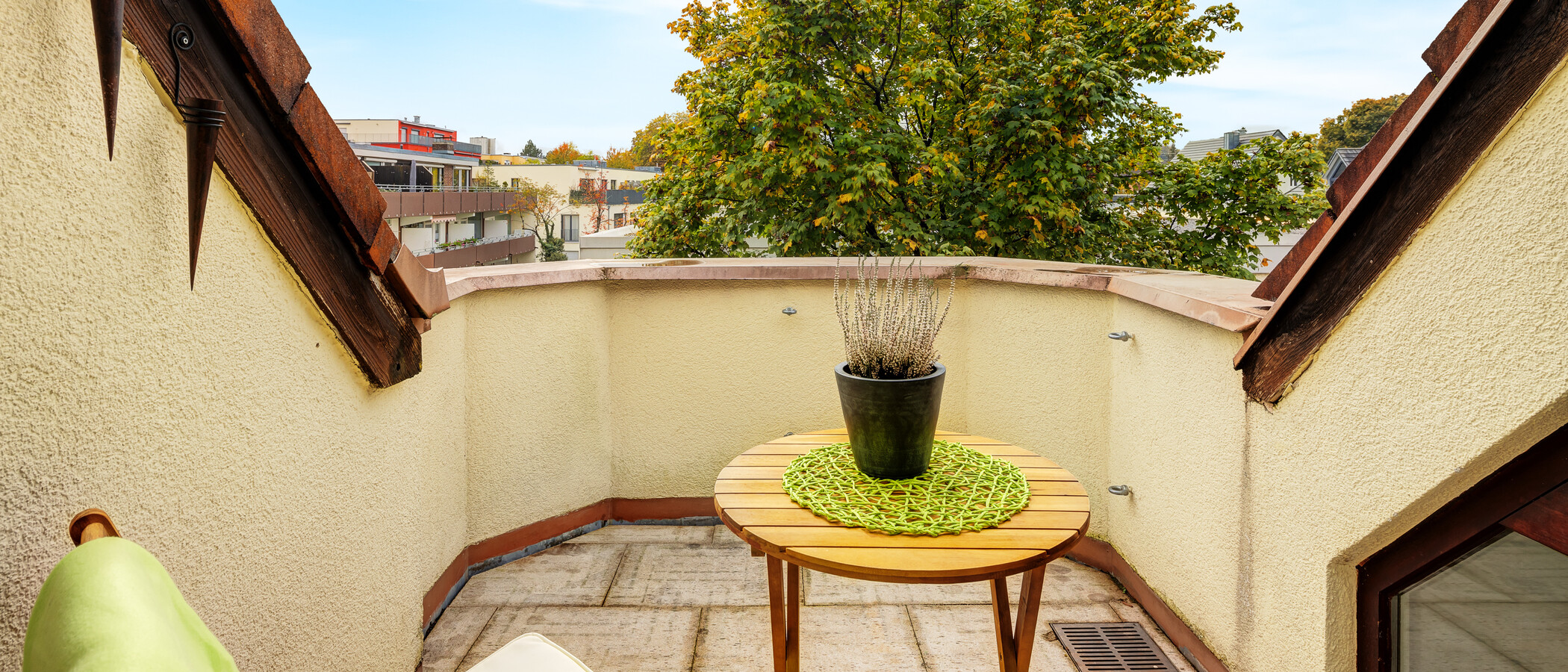 Çatı teraslı daire München Großhadern 02 Çatı terası 14211