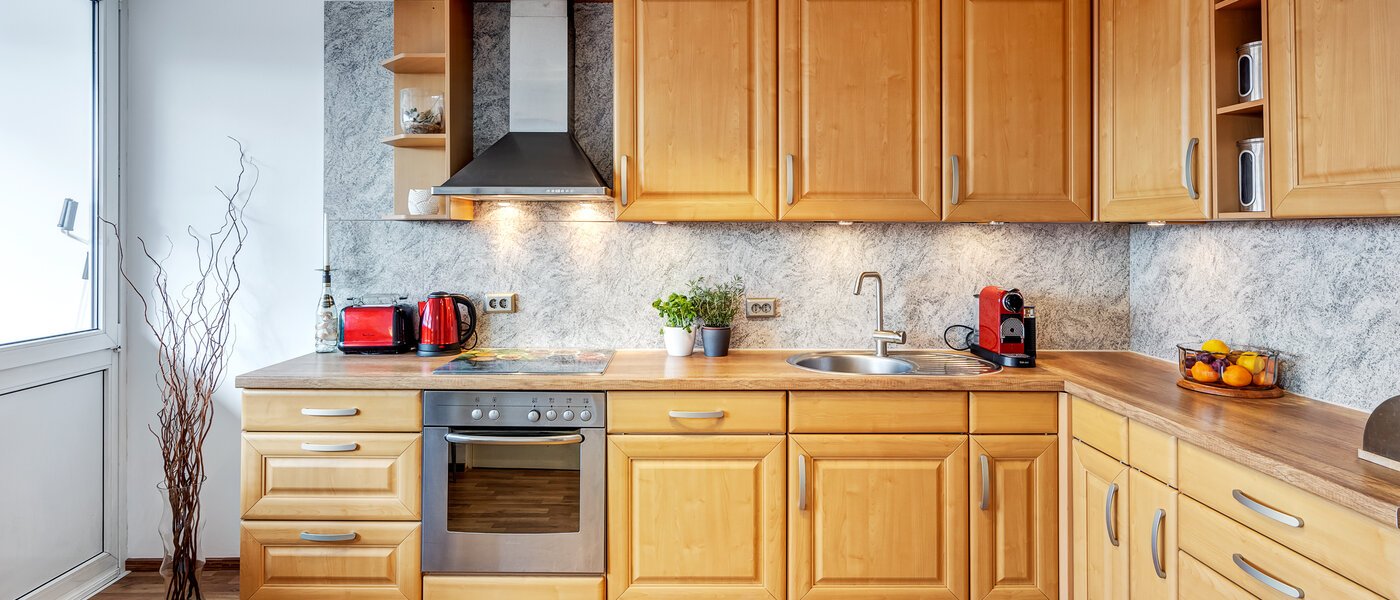 Плоский München Ramersdorf 01 Кухня 14218