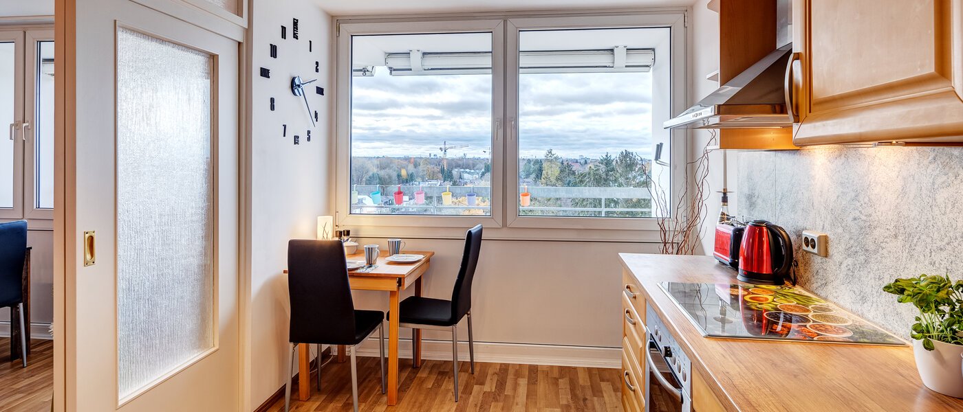 Плоский München Ramersdorf 02 Кухня 14218