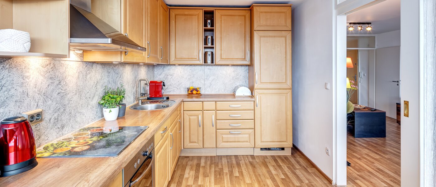 Плоский München Ramersdorf 03 Кухня 14218