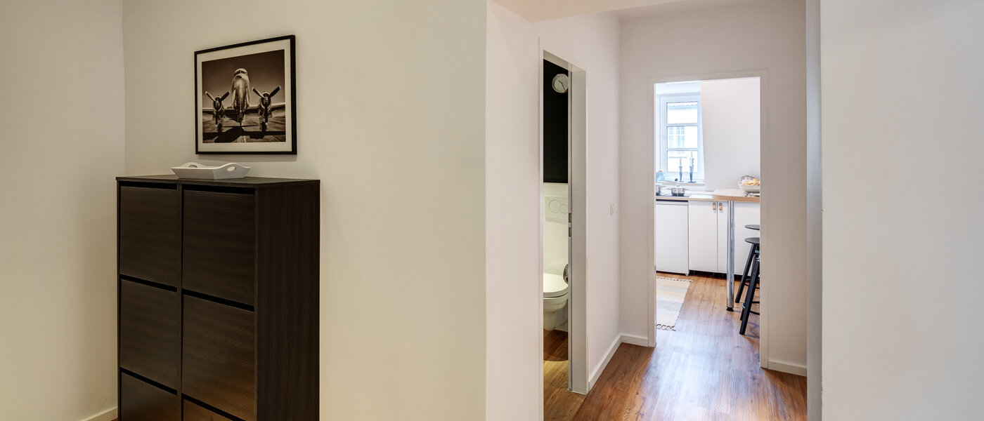 Düz München Thalkirchen 02 Koridor/koridor geçidi 14224