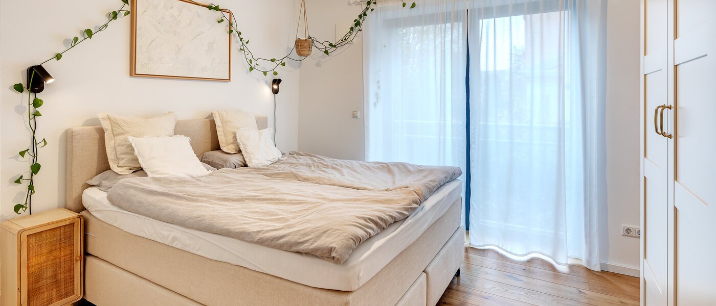 Flad München Obermenzing 01 Soveværelse 14238