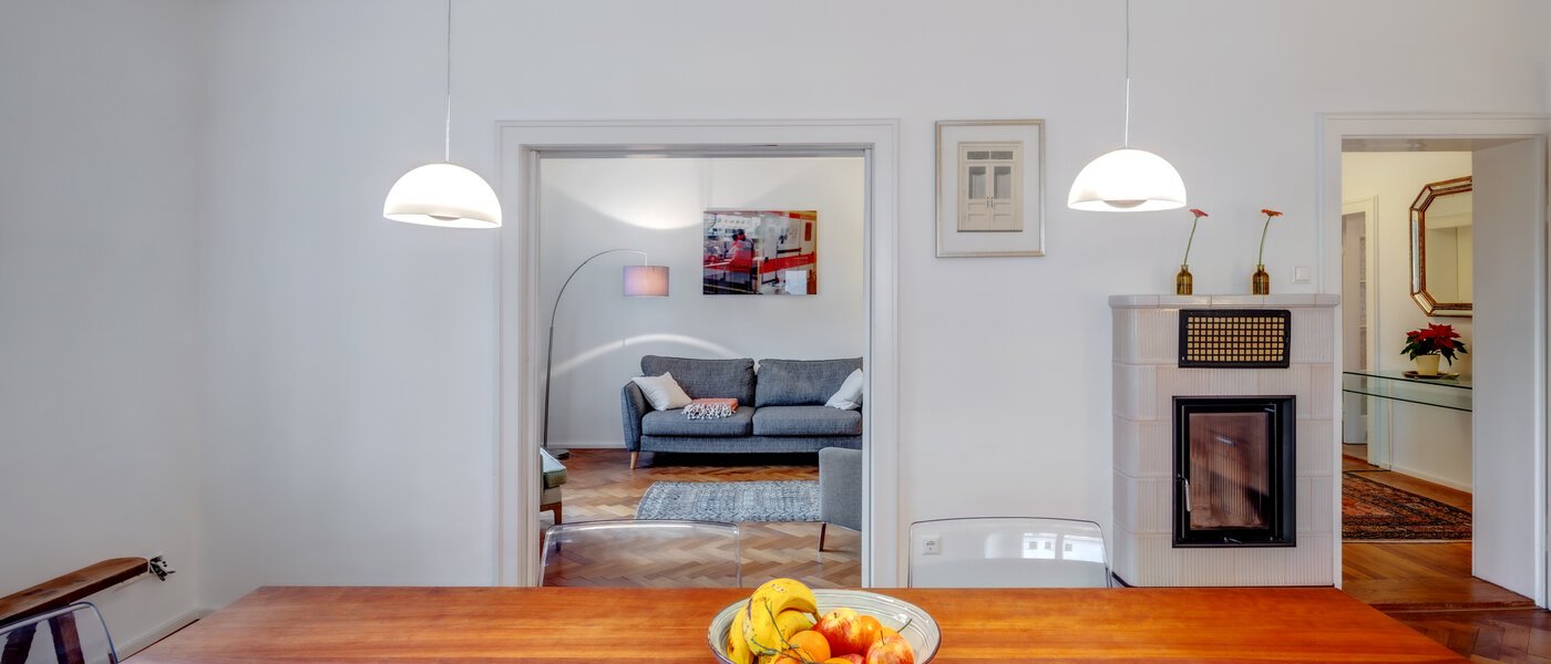 Ravna stran München Bogenhausen 03 Jedilnica 14241