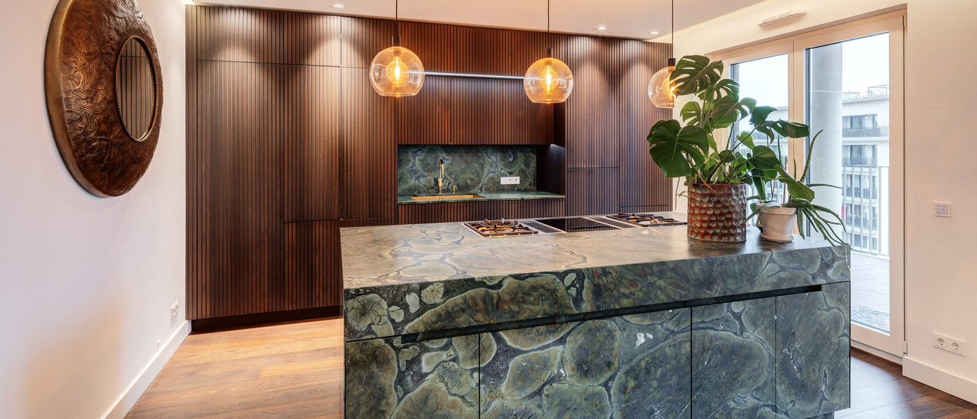 Penthouse byt München Au 01 Kuchyňa 14243