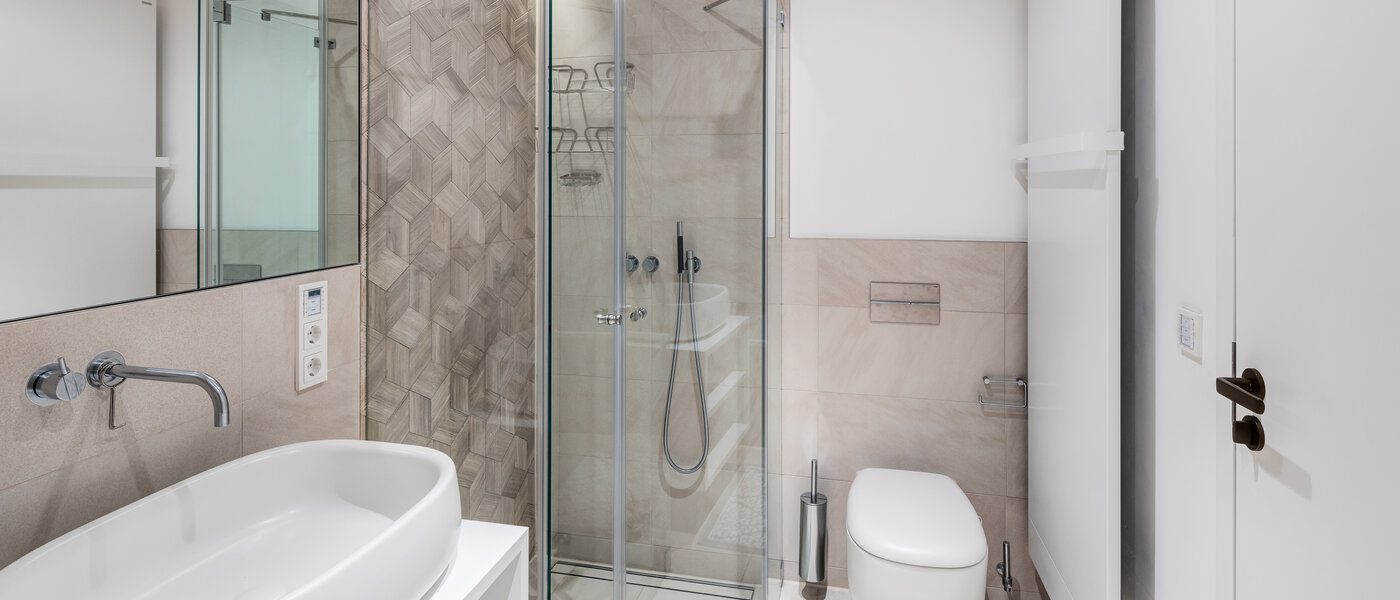 Penthouse byt München Au 03 2. kúpeľňa 14243